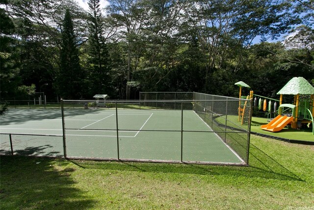 95-802 Wikao St Unit R106, Mililani, HI 96789 - view of tennis court