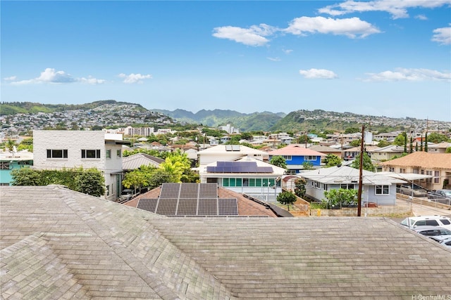 837 Kapahulu Ave Unit 302, Honolulu, HI 96816 - aerial view of residential area featuring a mountain backdrop