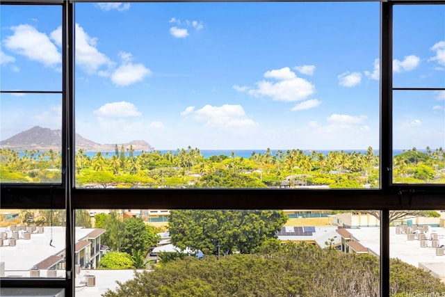 322 Aoloa St Unit 907, Kailua, HI 96734 - property view of water featuring a mountain view
