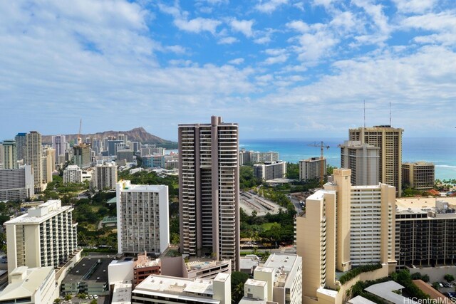city view with a water view