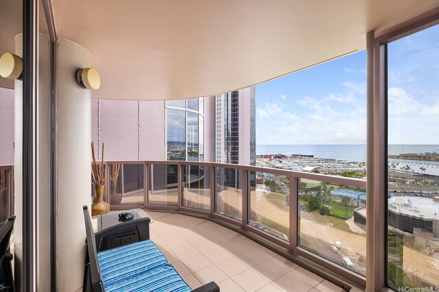 425 S St Unit 2004, Honolulu, HI 96813 - balcony with a water view