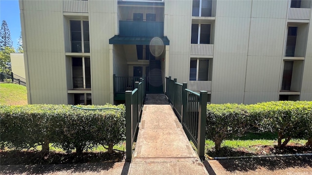 view of property