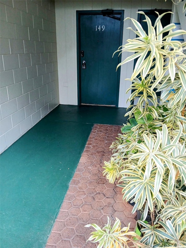 view of property entrance