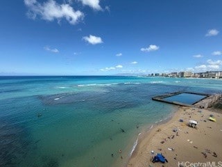 2877 Kalakaua Ave Unit 1105, Honolulu, HI 96815 - property view of water with a view of the beach