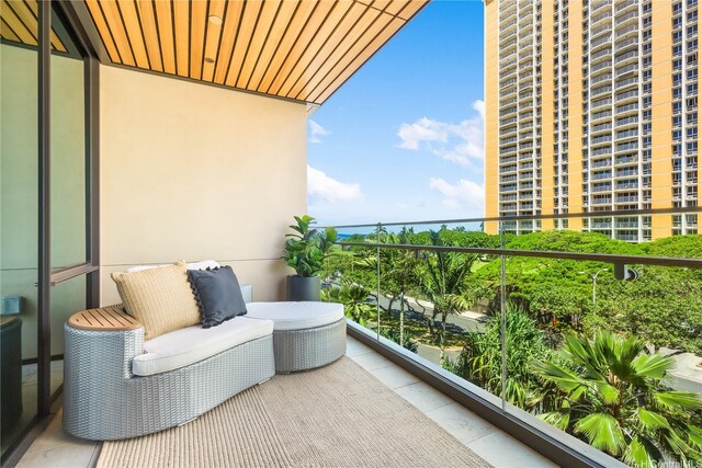 1388 Ala Moana Blvd Unit 1405, Honolulu, HI 96814 - view of balcony