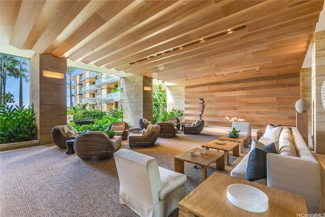 1388 Ala Moana Blvd Unit 1405, Honolulu, HI 96814 - lobby featuring wooden walls