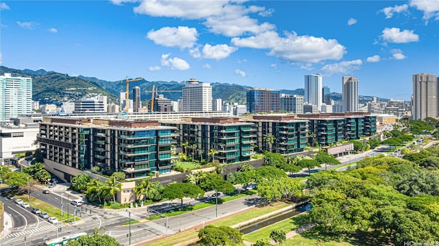 1388 Ala Moana Blvd Unit 1405, Honolulu, HI 96814 - city view featuring a mountainous background