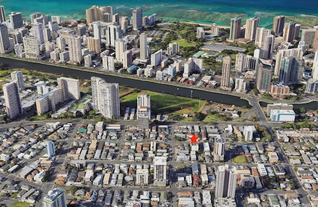 2122 Lime St Unit 604, Honolulu, HI 96826 - aerial overview of property's location featuring a nearby body of water