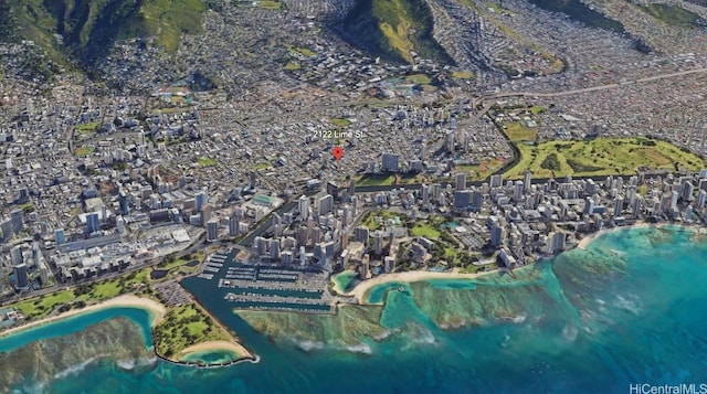 2122 Lime St Unit 604, Honolulu, HI 96826 - aerial overview of property's location featuring a nearby body of water