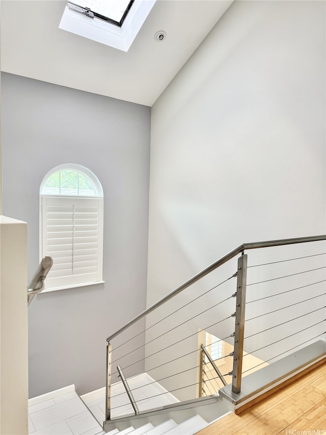 98-1810 Kaahumanu St Unit 3, Pearl City, HI 96782 - stairs with a skylight
