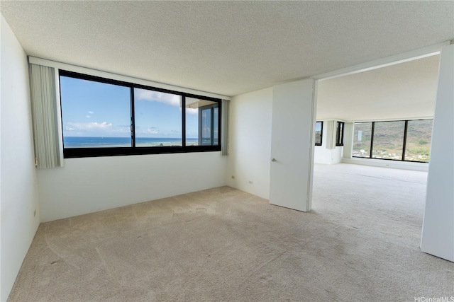 250 Kawaihae St Unit 15B, Honolulu, HI 96825 - spare room featuring a textured ceiling and carpet flooring