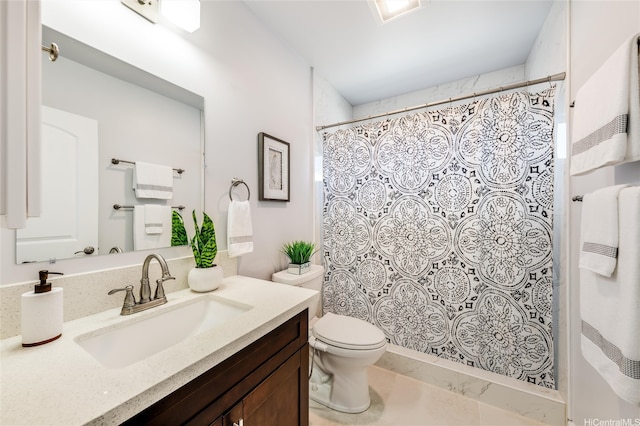 91-865 Ma Ke Kula St, Ewa Beach, HI 96706 - full bath with toilet, vanity, and a shower with shower curtain