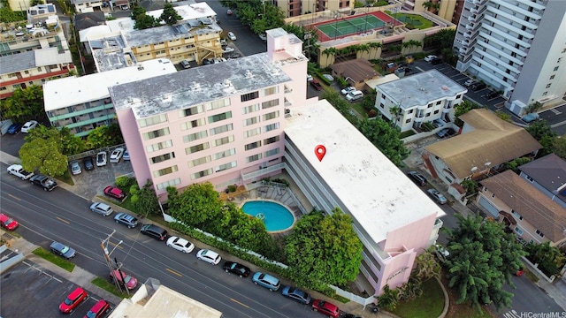 drone / aerial view