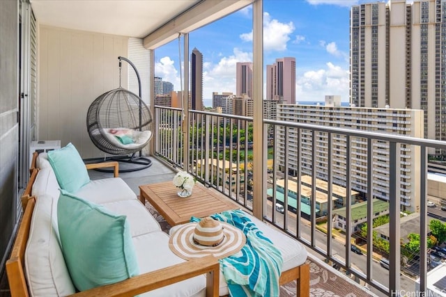 475 Atkinson Dr Unit 1806, Honolulu, HI 96814 - balcony featuring a view of city