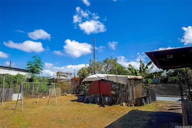 94-941 Awanei St, Waipahu, HI 96797 - view of yard with a gate and fence