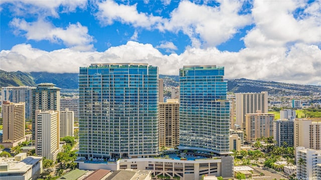 2139 Kuhio Ave Fl 27Th, Honolulu, HI 96815 - property's view of city with a mountain view
