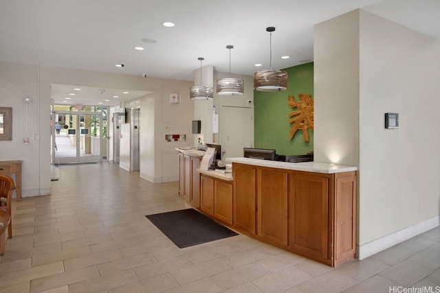 3161 Ala Ilima St Unit 811, Honolulu, HI 96818 - reception area featuring recessed lighting