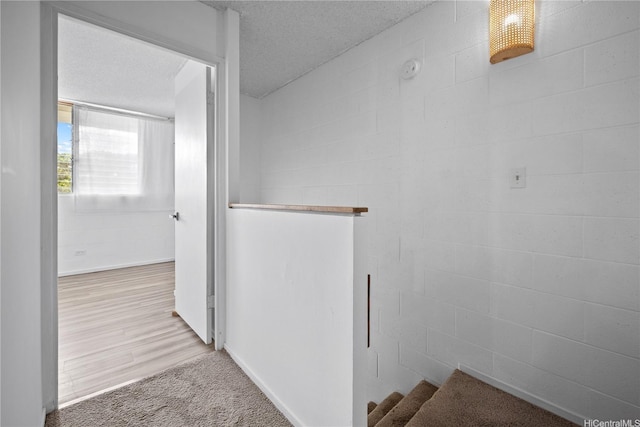 46-270 Kahuhipa St Unit A419, Kaneohe, HI 96744 - corridor with concrete block wall and baseboards