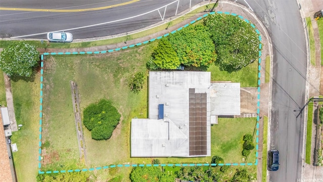 99-588 Auhau Pl, Aiea, HI 96701 - aerial overview of property's location featuring property parcel outlined