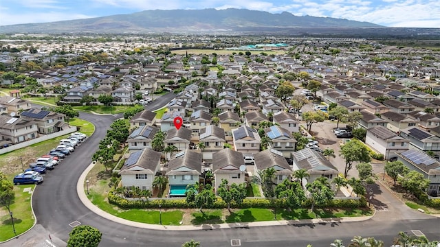 91-1860 Luahoana St Unit 114, Ewa Beach, HI 96706 - aerial view of residential area with a mountainous background