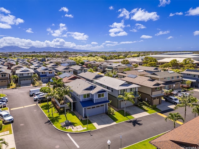 birds eye view of property featuring a residential view