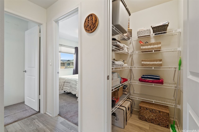 view of pantry