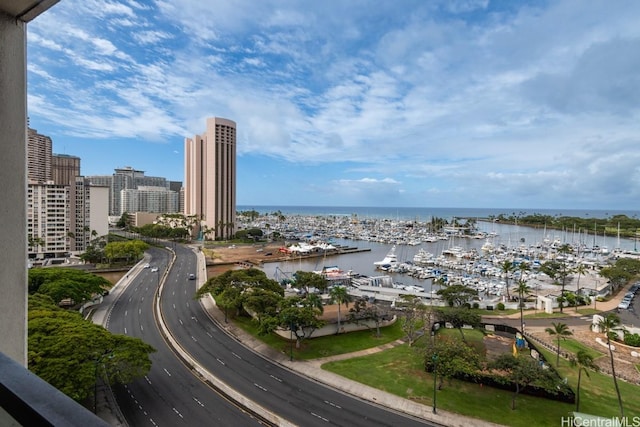 1600 Ala Moana Blvd Unit 1406, Honolulu, HI 96815 - view of water feature featuring a city view