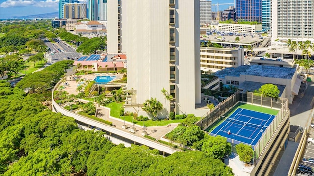 1600 Ala Moana Blvd Unit 1406, Honolulu, HI 96815 - aerial view with a view of city