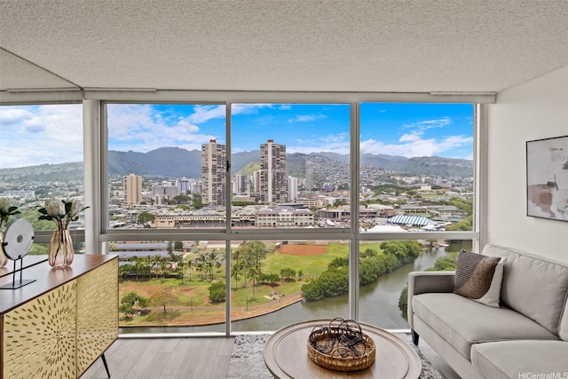 2211 Ala Wai Blvd Unit 2015, Honolulu, HI 96815 - sunroom with a water and mountain view and a city view