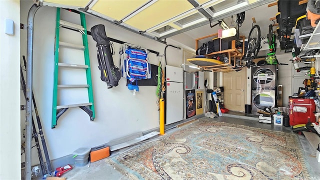 92-1145 Panana St Unit 1608, Kapolei, HI 96707 - garage featuring freestanding refrigerator