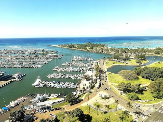 1600 Ala Moana Blvd Unit 2700, Honolulu, HI 96815 - view of property location featuring a large body of water and numerous boat docks
