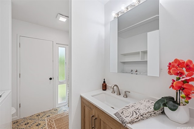 15 Aimikana St, Kailua, HI 96734 - bathroom with vanity and plenty of natural light