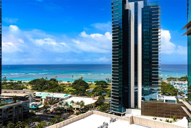 1001 Queen St Unit 1804, Honolulu, HI 96814 - water view featuring nearby urban area