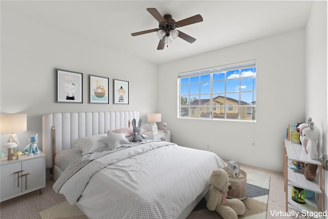 91-1459 Pukanala St, Ewa Beach, HI 96706 - bedroom featuring carpet floors and a ceiling fan