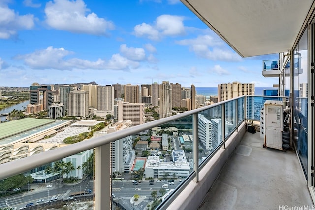 1631 Kapiolani Blvd Unit 3706, Honolulu, HI 96814 - balcony with a city view and a water view