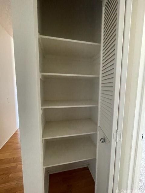 view of closet
