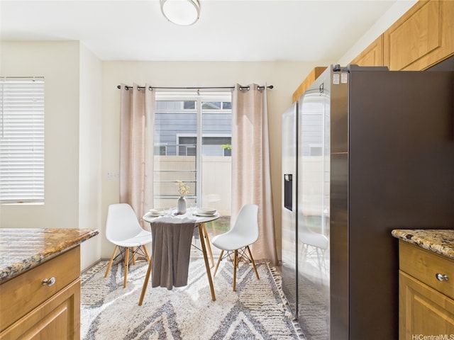 view of dining area