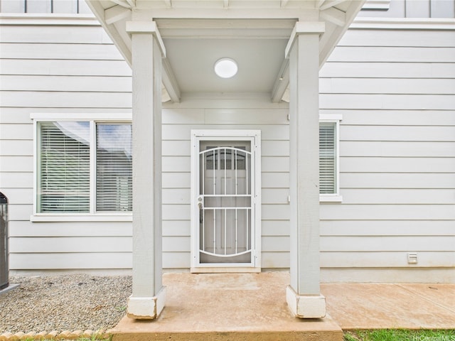 view of property entrance