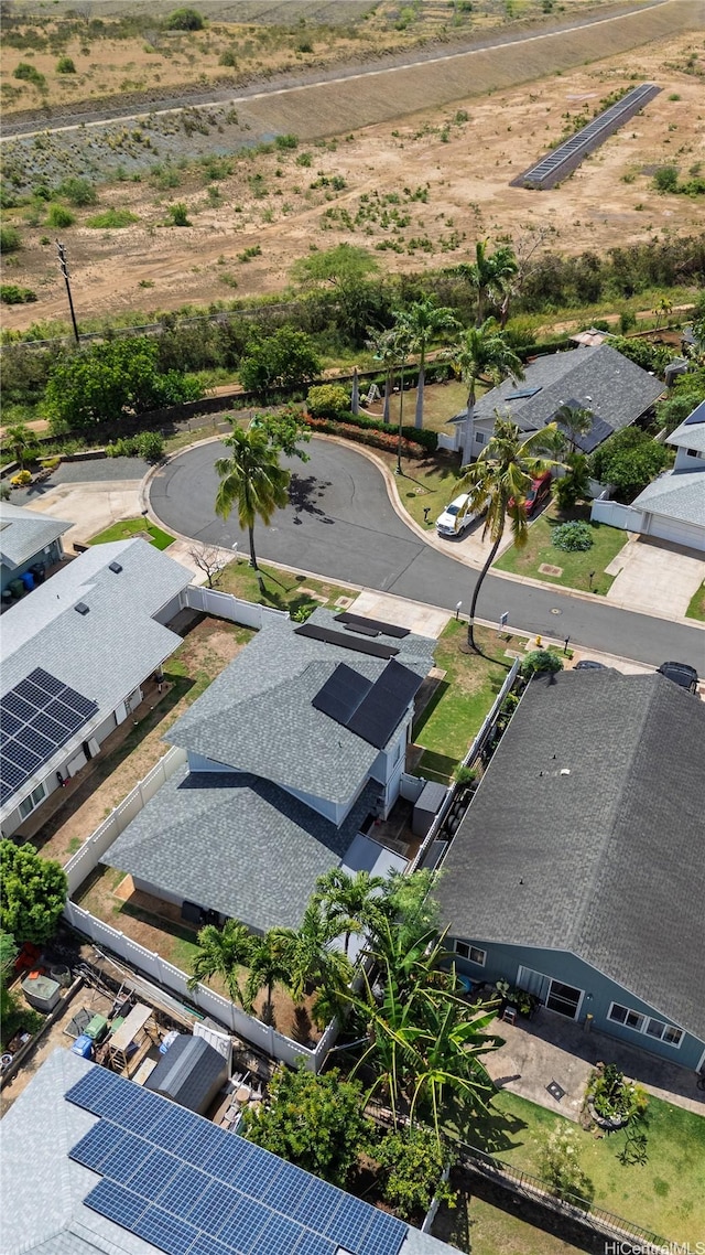 aerial view
