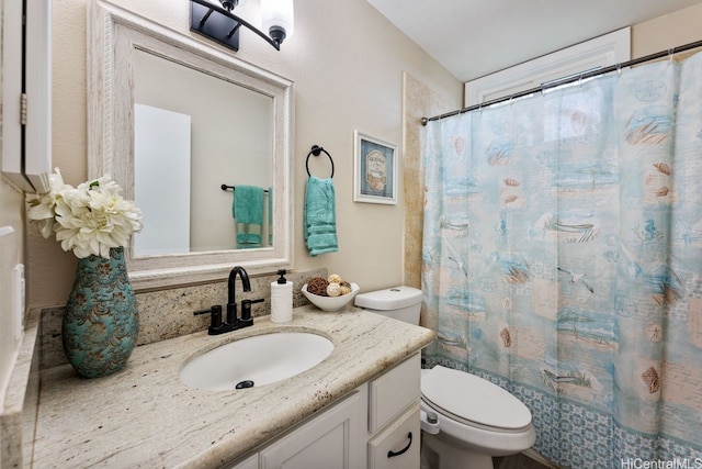 92-1288 Kikaha St Unit 78, Kapolei, HI 96707 - bathroom with vanity, toilet, and a shower with shower curtain