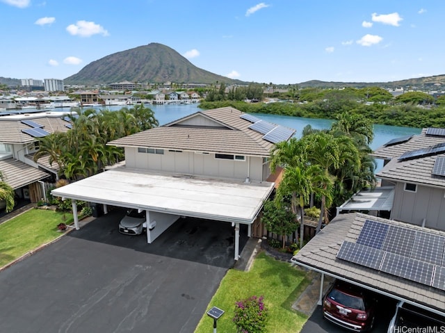 401 Opihikao Pl Unit 272, Honolulu, HI 96825 - aerial view of a water and mountain view