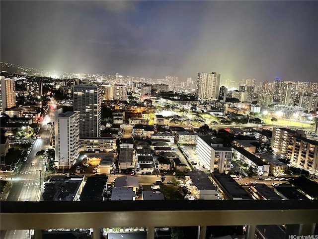 1201 Wilder Ave Unit 2701, Honolulu, HI 96822 - city view featuring a view of city lights