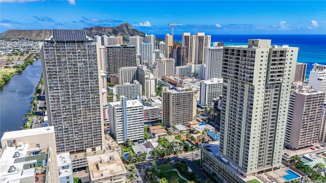 435 Seaside Ave Unit 504, Honolulu, HI 96815 - exterior space with a water view