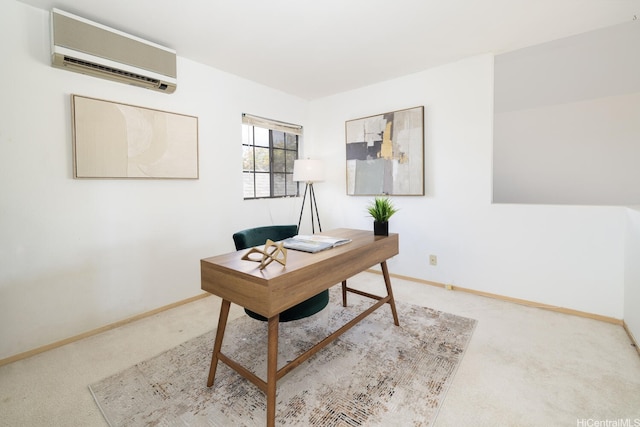 91-1046 Apaa St, Ewa Beach, HI 96706 - office space featuring baseboards, carpet, and a wall unit AC