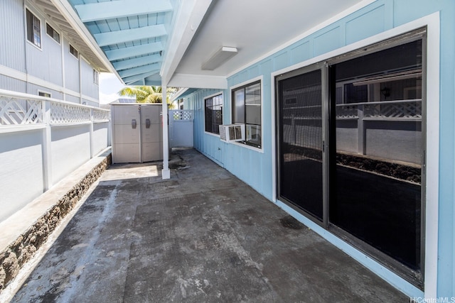 91-1046 Apaa St, Ewa Beach, HI 96706 - view of patio / terrace featuring a fenced backyard and cooling unit