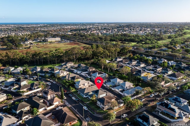 91-1046 Apaa St, Ewa Beach, HI 96706 - drone / aerial view with a residential view