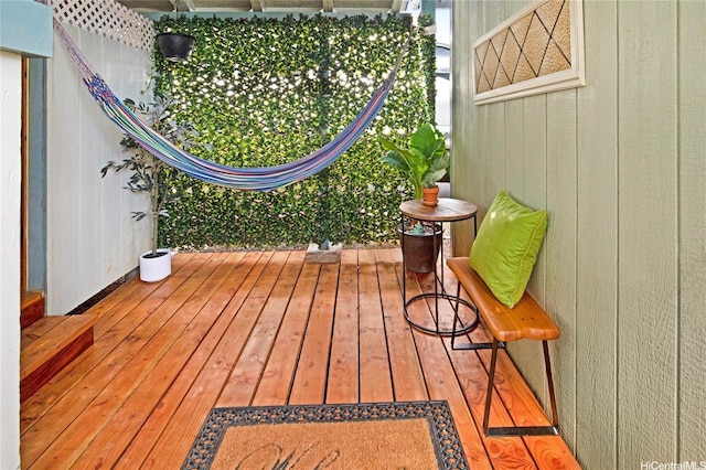 view of deck