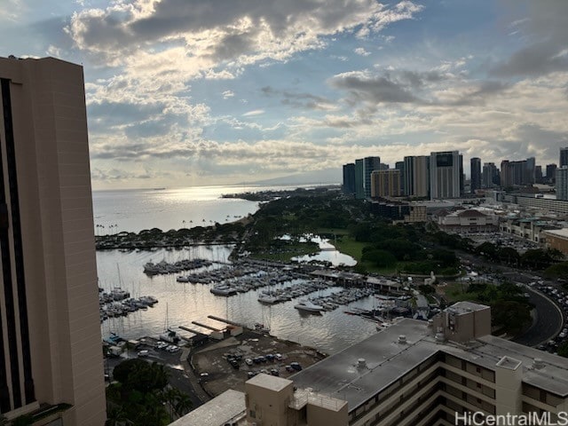 1700 Ala Moana Blvd Unit 3101, Honolulu, HI 96815 - property's view of city with a water view