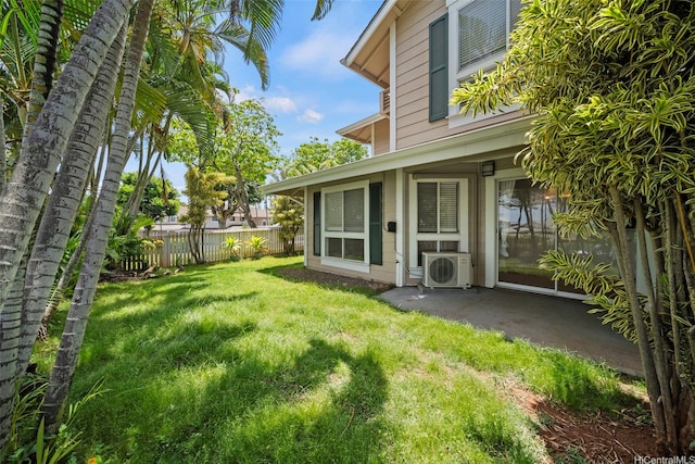 94-831 Lumiauau St Unit H104, Waipahu, HI 96797 - view of yard featuring fence and ac unit