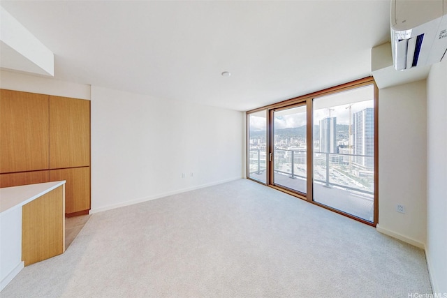 1388 Kapiolani Blvd Unit 2209, Honolulu, HI 96814 - unfurnished room with light carpet and baseboards